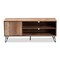 Baxton Studio Iver Rustic Oak Finished 1-Door Wood TV Stand 159-9853 - alternate 7